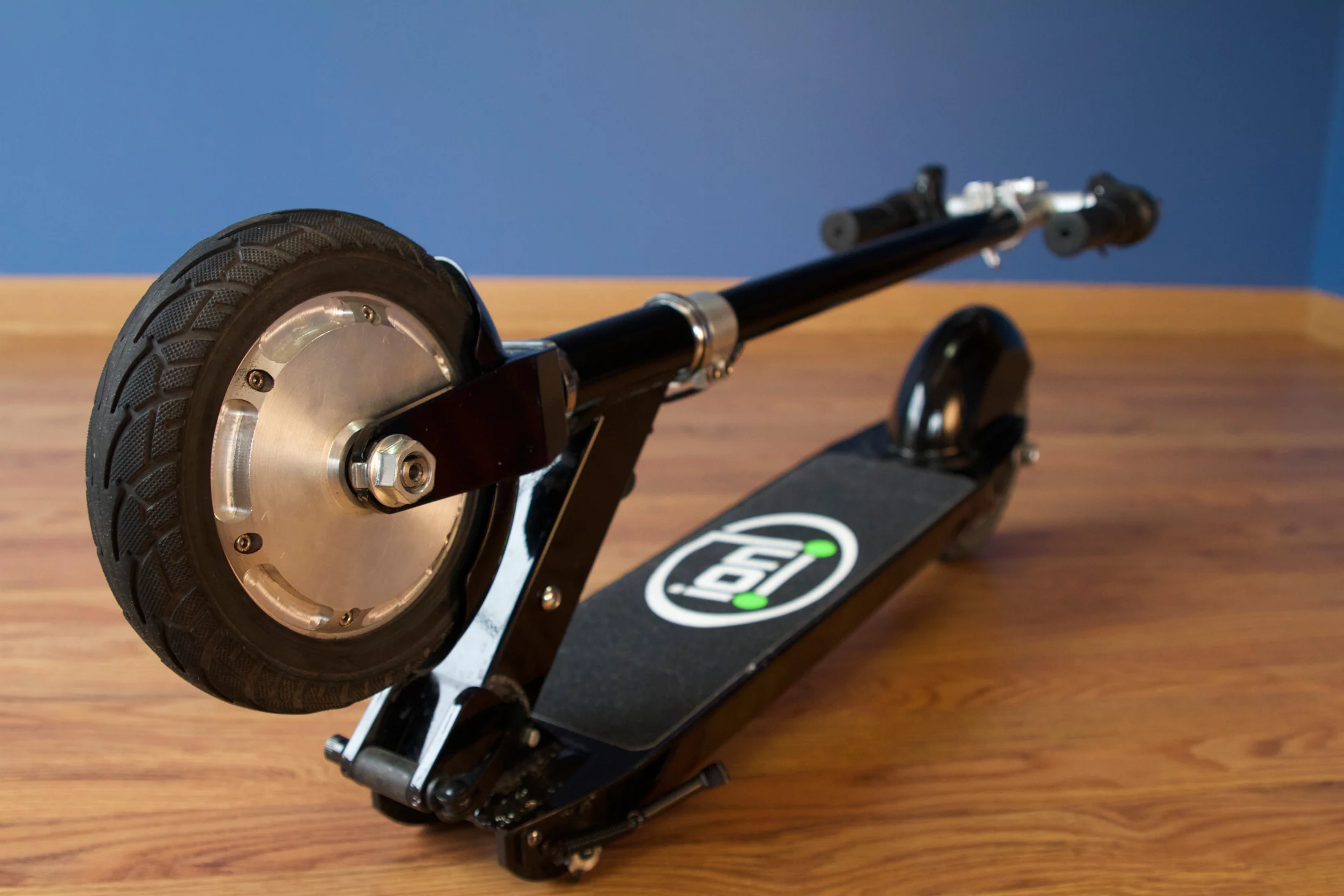 The Ion SmartScooter is easily foldable