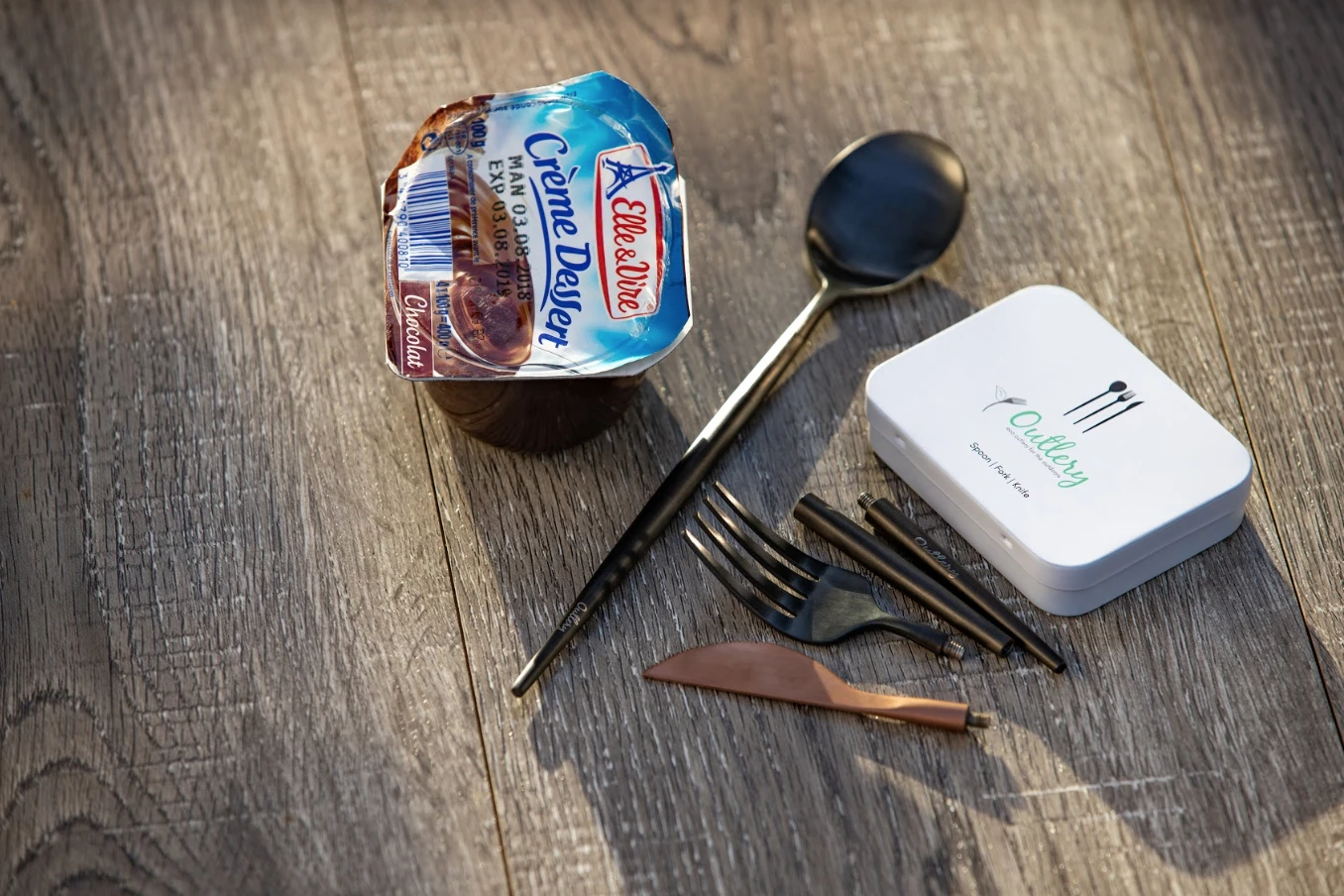 Outlery's reusable cutlery set is currently on Kickstarter