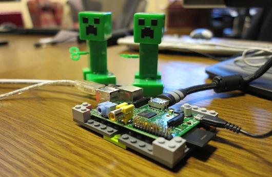 A Mojang-owned Raspberry Pi