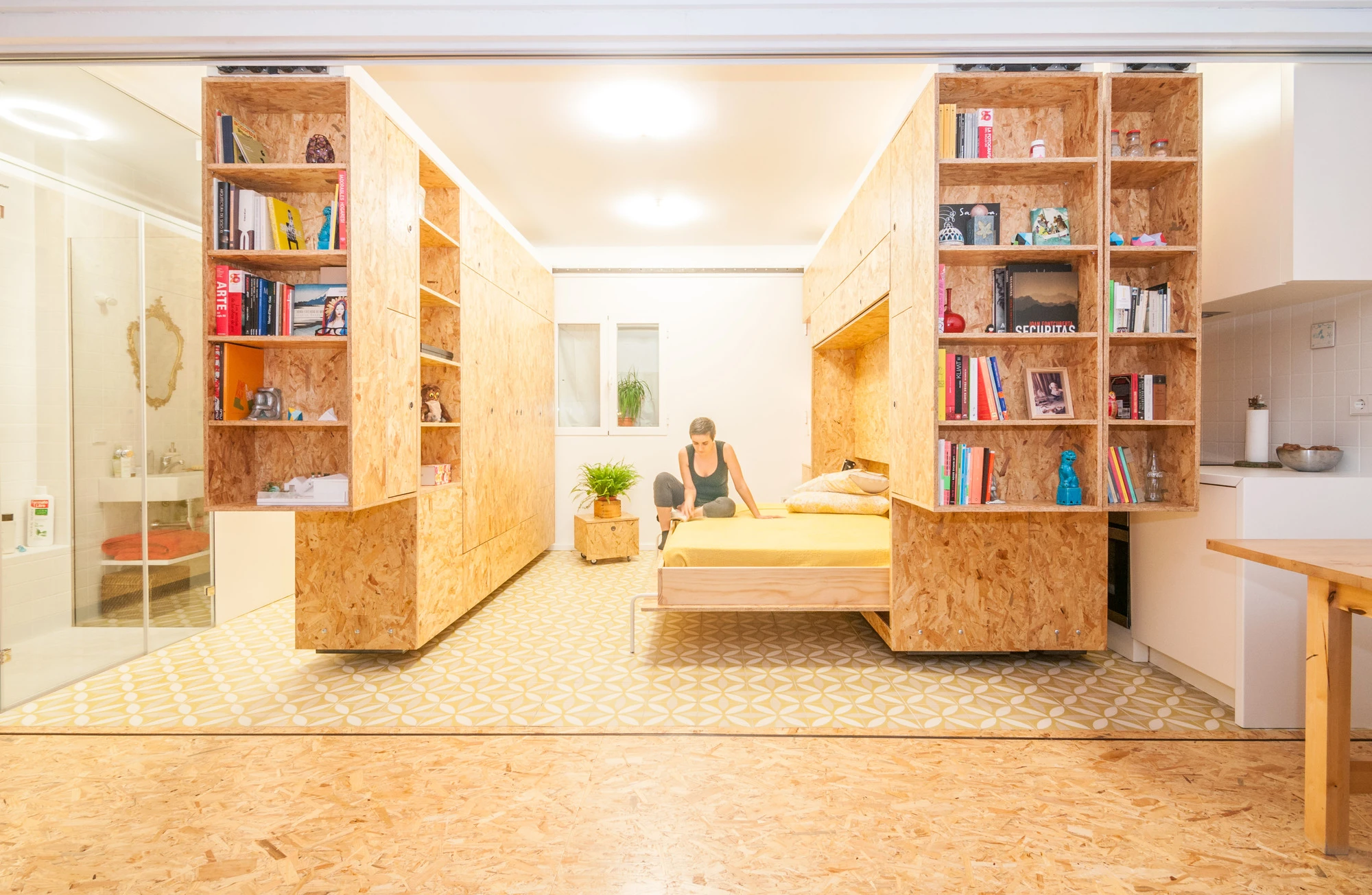 The Madrid-based All I Own House was completed in August 2014 by Spanish firm PKMN Architectures (Photo: Javier de Paz García)