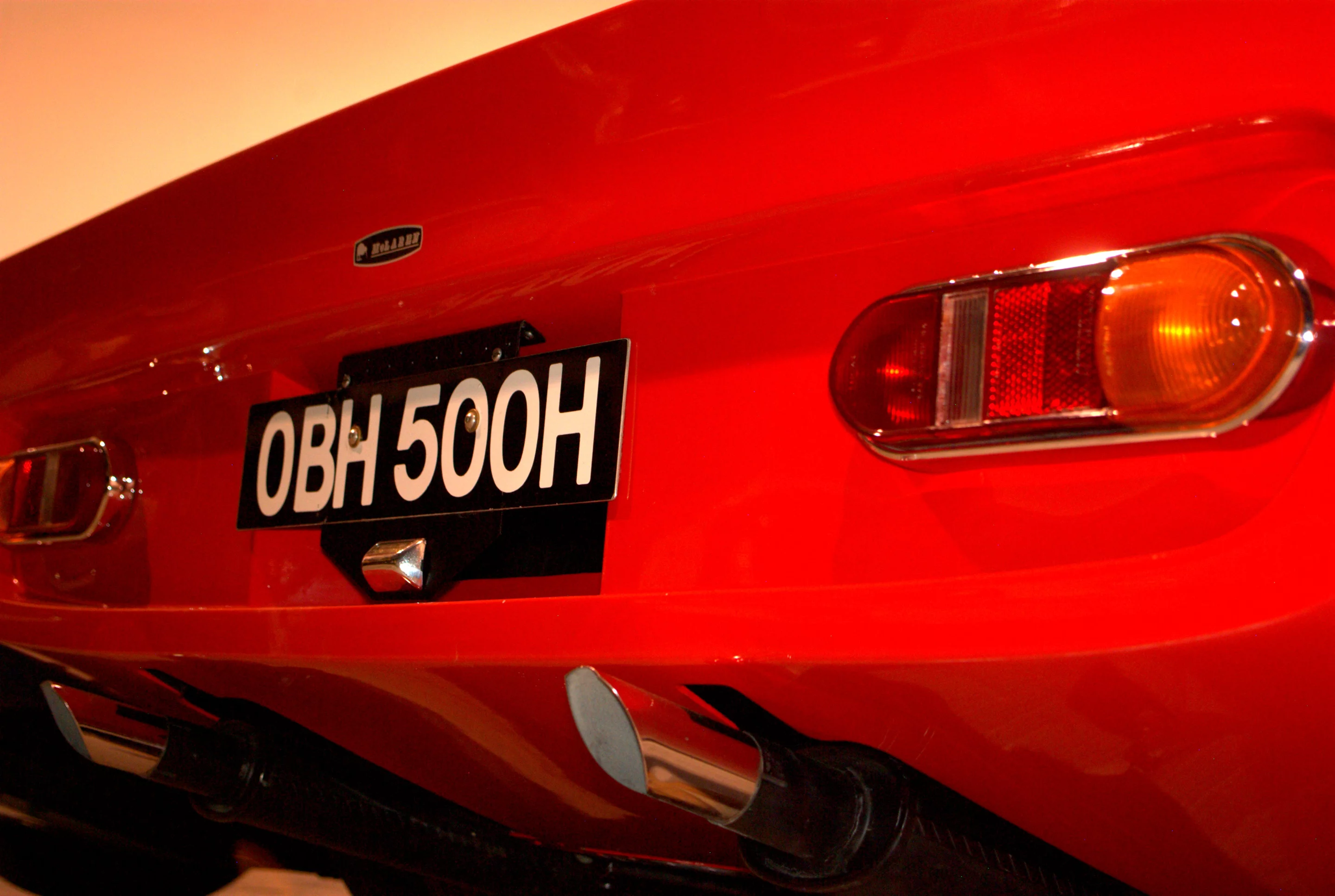 Bruce's M6GT, license OBH 500H, is considered to have market value of approximately US$10 million today (Photo: Angus MacKenzie/gizmag.com)