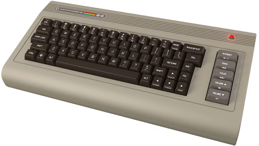 The Commodore 64-styled C64x PC has undergone a spec update that exactly mirrors that of the VIC mini (Photo: Commodore USA)