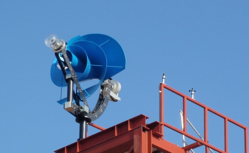 It's based on the form of the Nautilus shell and the screw pump invented by ancient Greek mathematician Archimedes of Syracuse