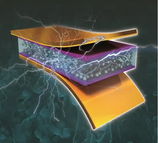KAIST's nanocomposite piezoelectric generator produces electricity from vibrational and mechanical energy (Image: KAIST)
