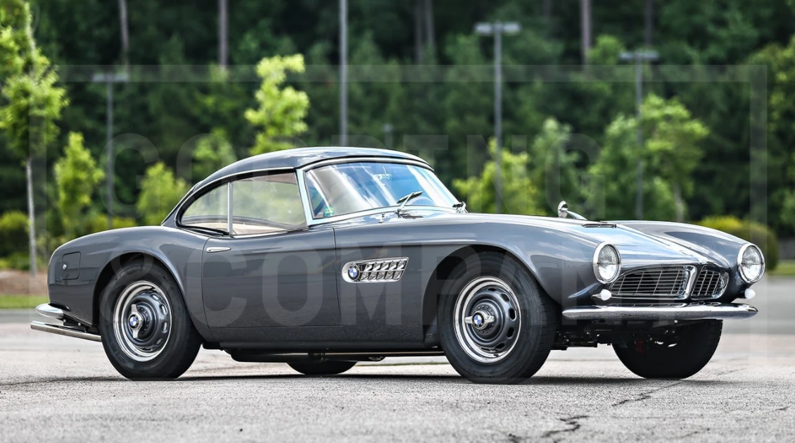 1958 BMW 507 Series II | Estimate: $2,000,000 to $2,500,000 | Official Auction Description: Gooding & CoLot 157