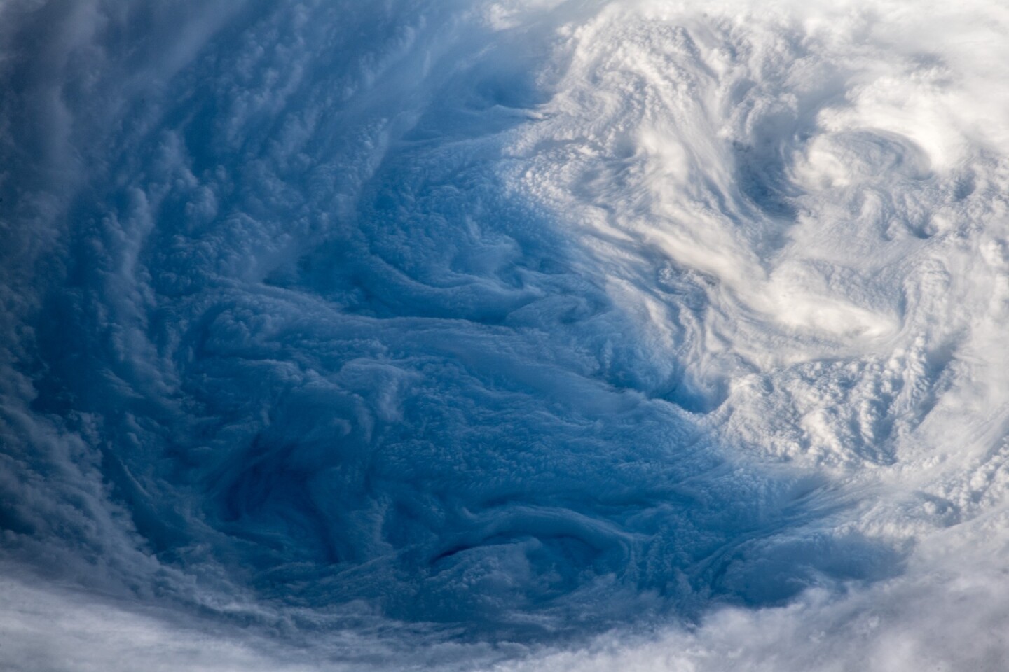 THE ESA's Alexander Gerst snapped the Super Typhoon Trami as it swirled over the Pacific Ocean