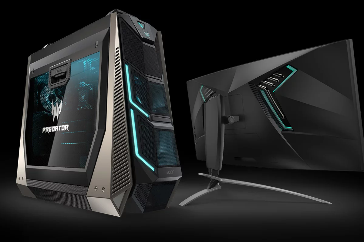 The new Predator Orion 9000 and 35-inch gaming monitor