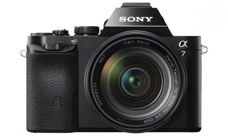 The Sony Alpha 7 manages to squeeze a full frame sensor into a small mirrorless camea