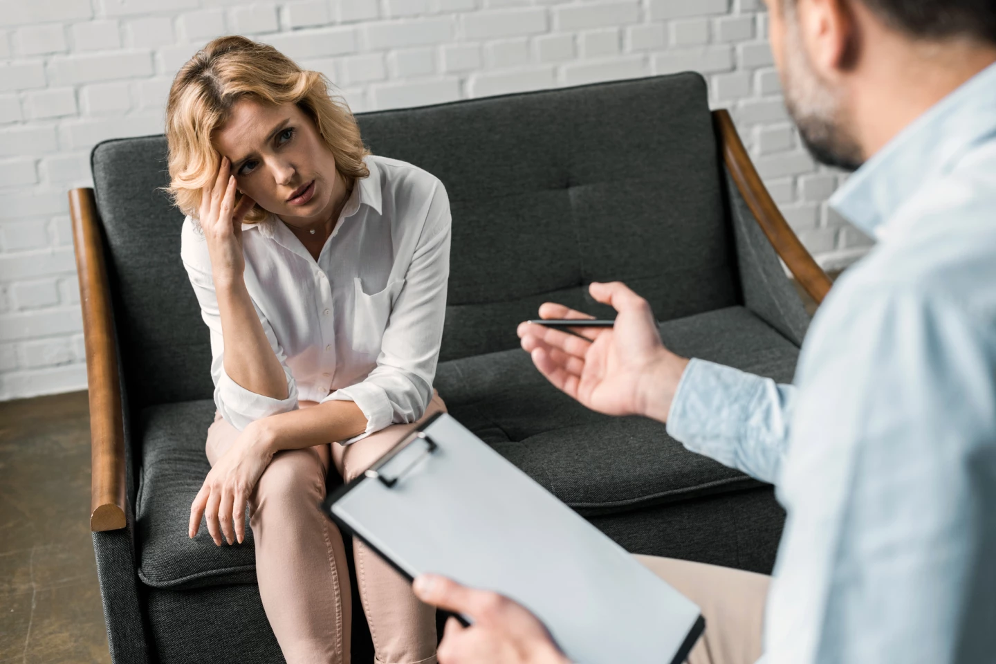 Females are far more likely than males to seek treatment for mood and anxiety disorders