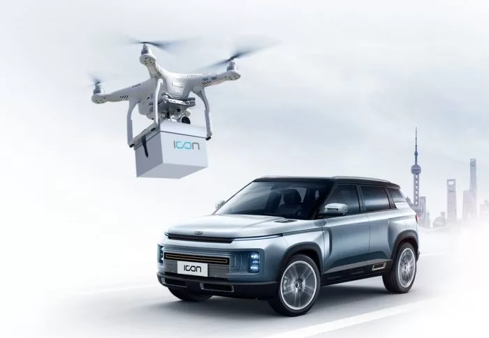 Geely now supports online customers in select markets with drone key delivery