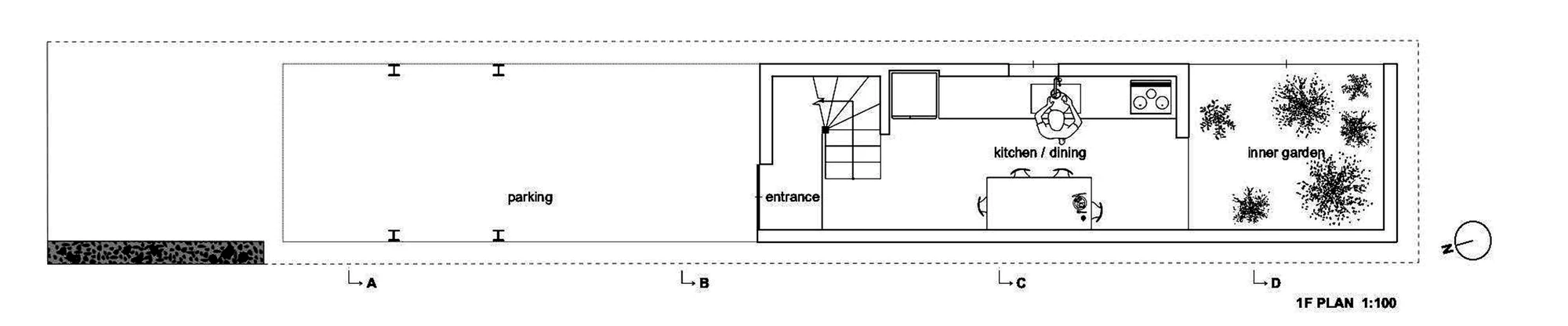Architectural drawing (Image: Katsutoshi Sasaki and Associates)