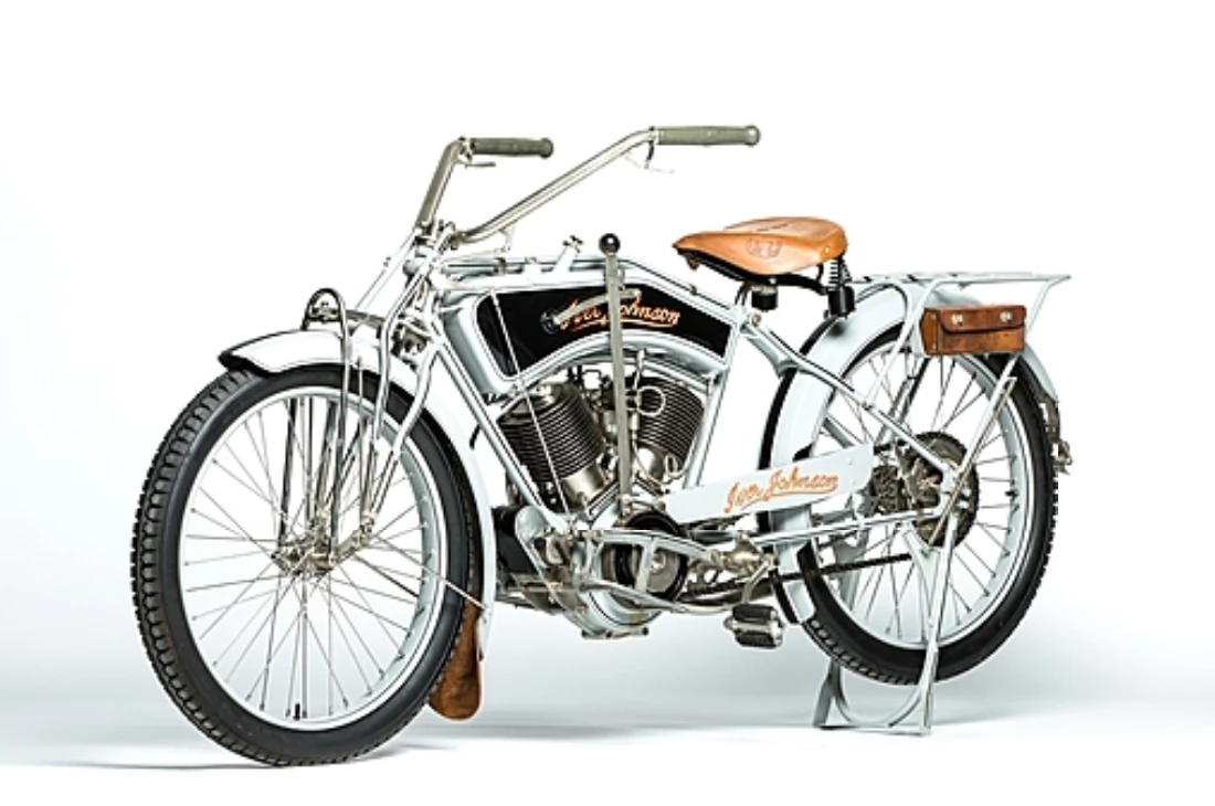 This 1915 Iver Johnson Twin (Lot S49) is estimated to fetch between $80,000 and $95,000