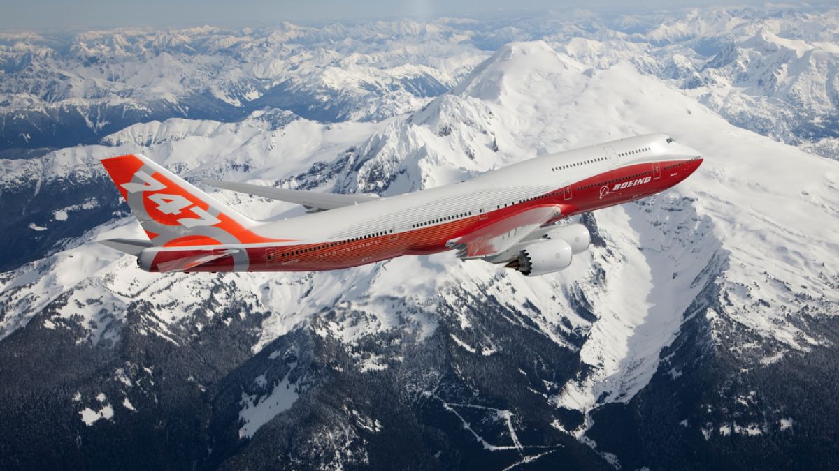 All new Boeing 747-8 Intercontinental completes maiden flight