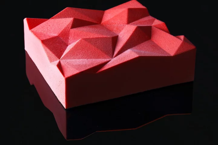 These 3D-printed cake moulds offer strange and geometric edible delights
