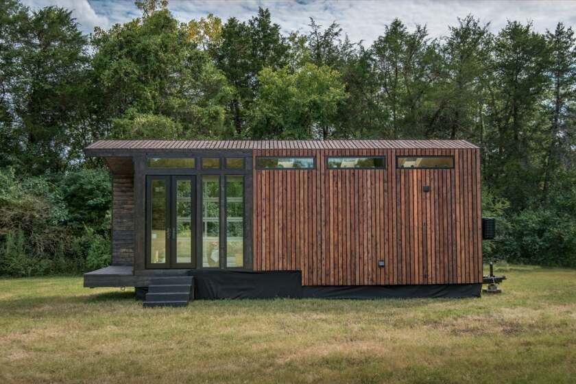 The Orchid Tiny House can run on or off-the-grid