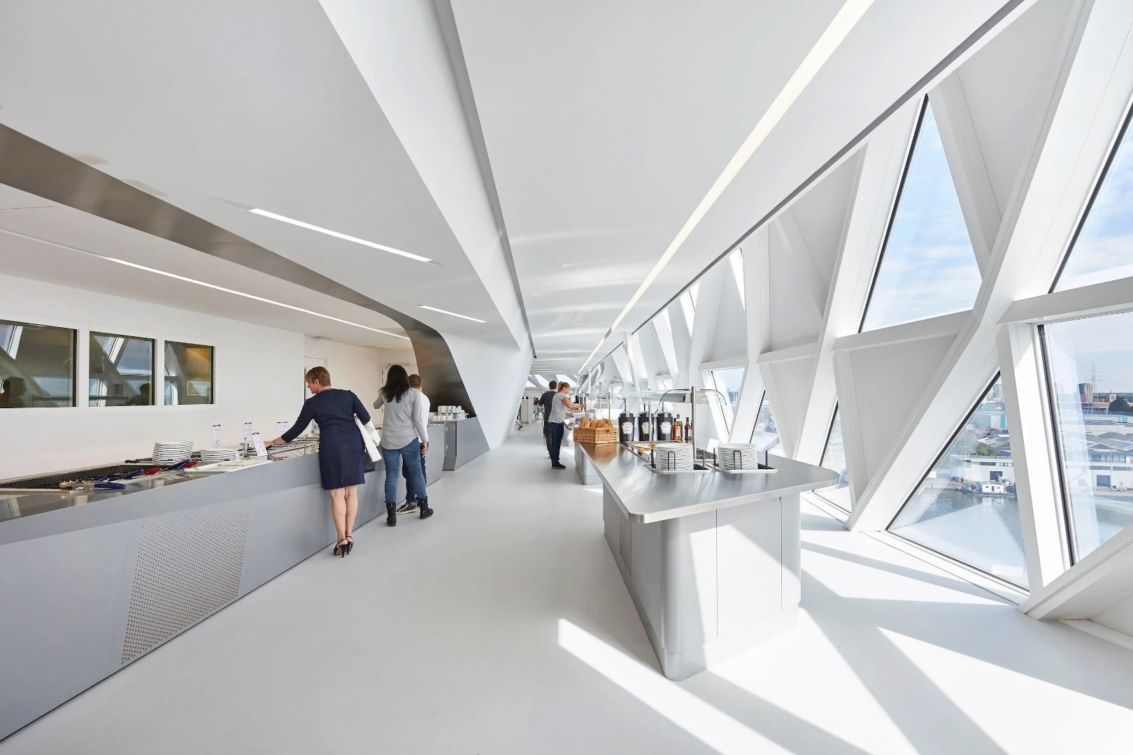 The building boasts a "Very Good" BREEAM sustainable building rating