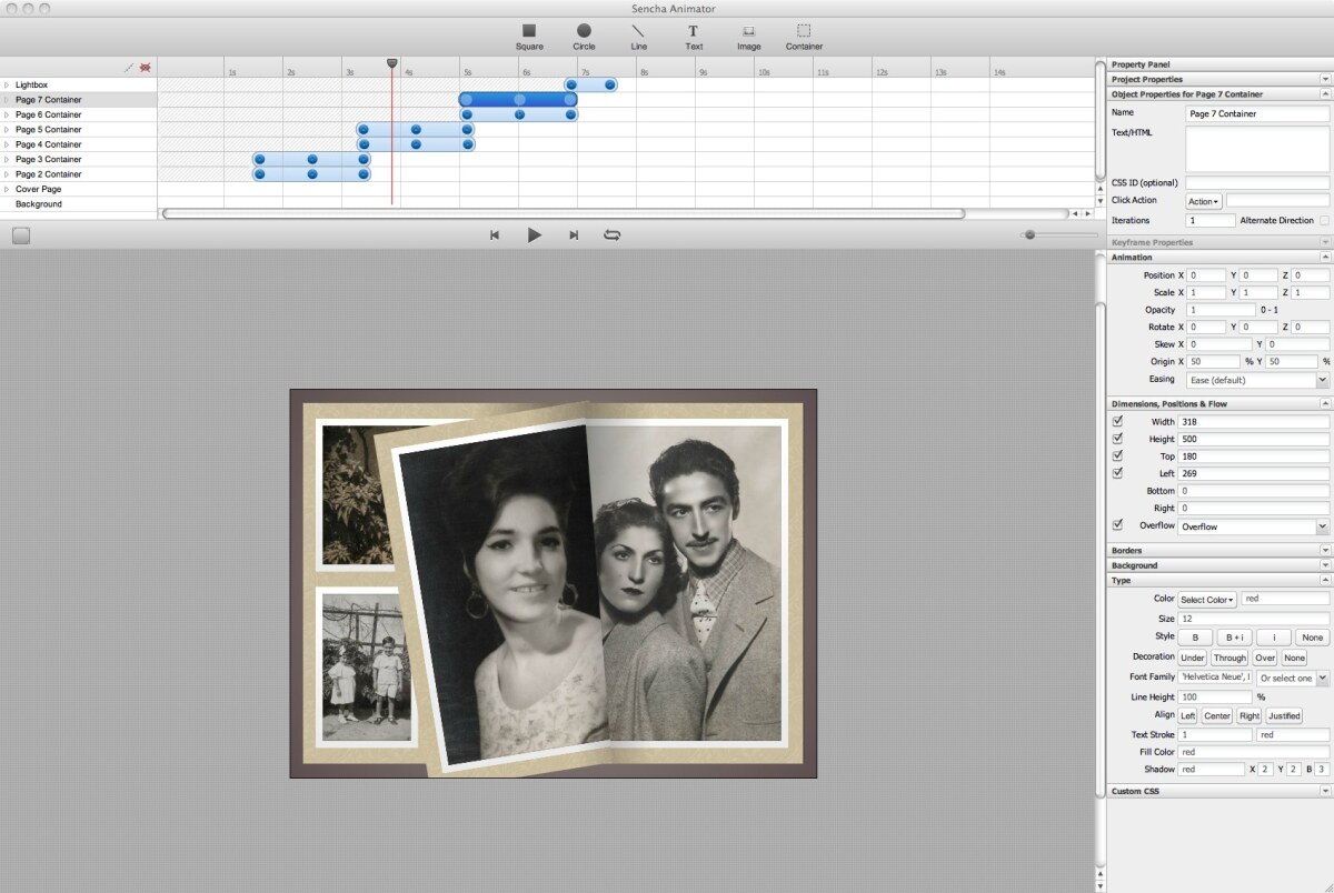 Developers will be able to use Animator to produce Flash-free, CSS3 media animations for display in a Webkit browser or on a touchscreen mobile device