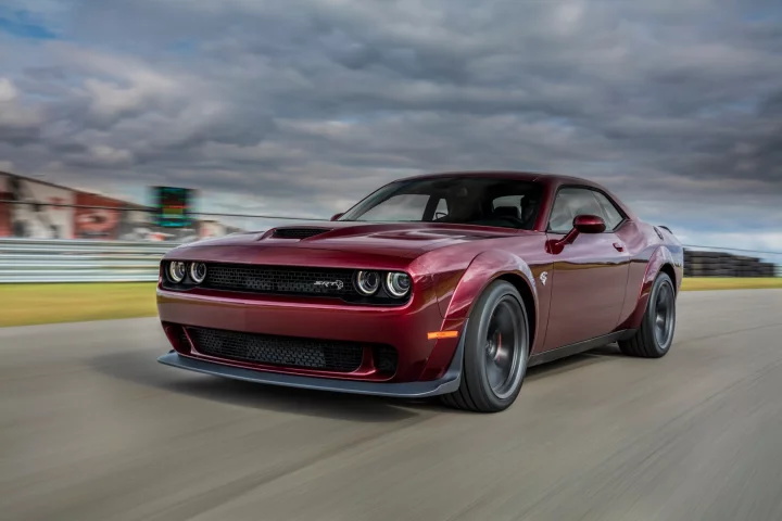 The Challenger SRT Hellcat Widebody has the same 707 hp as the standard Hellcat