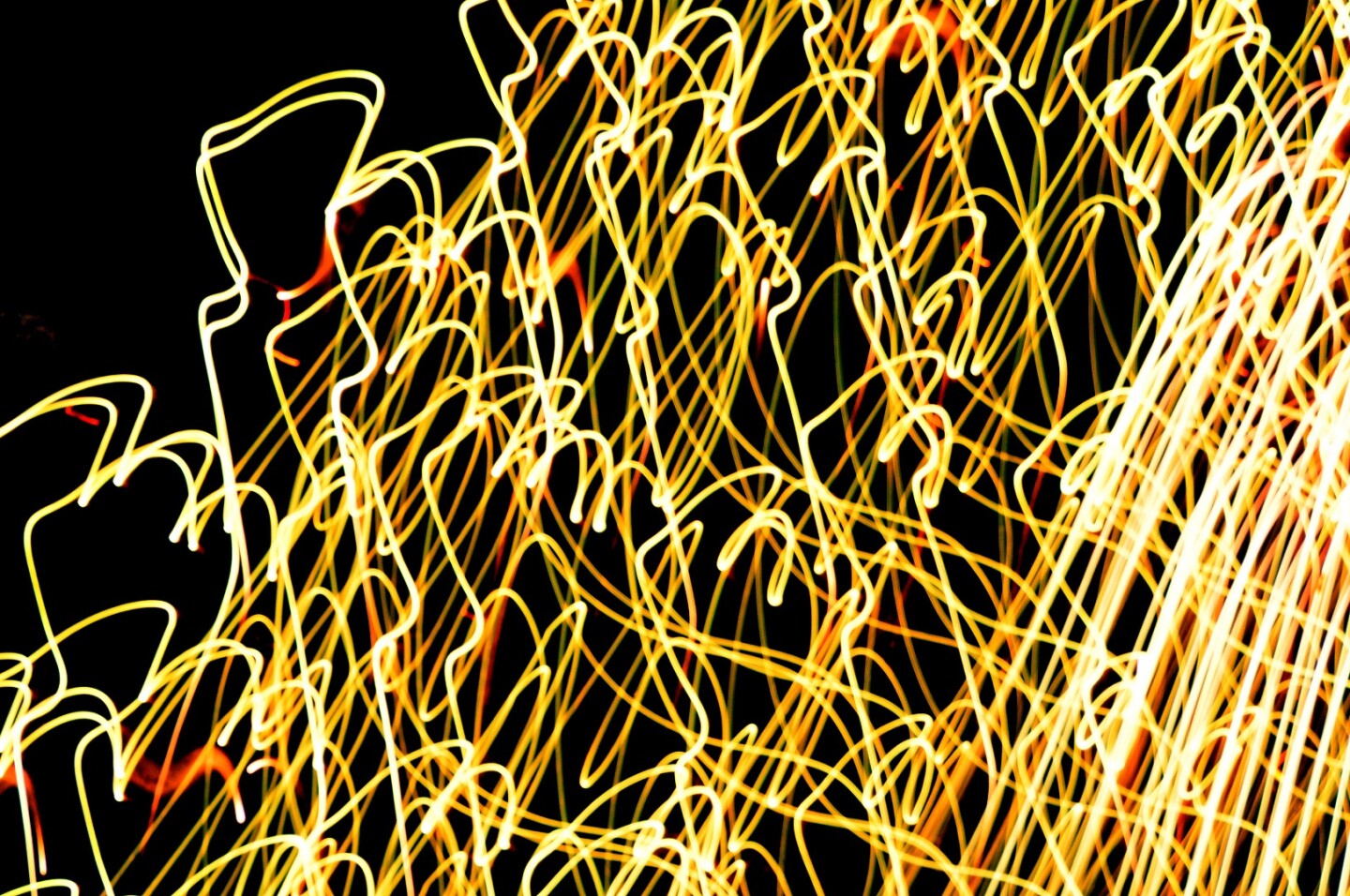 You can go as far as full-on light painting with lots of camera movementNikon D300, 302mm, f/8, ISO 400, 3.4 seconds