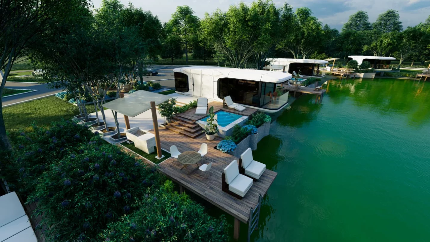 Massimo Modular's Canton, Texas planned project featuring the E9 tiny homes