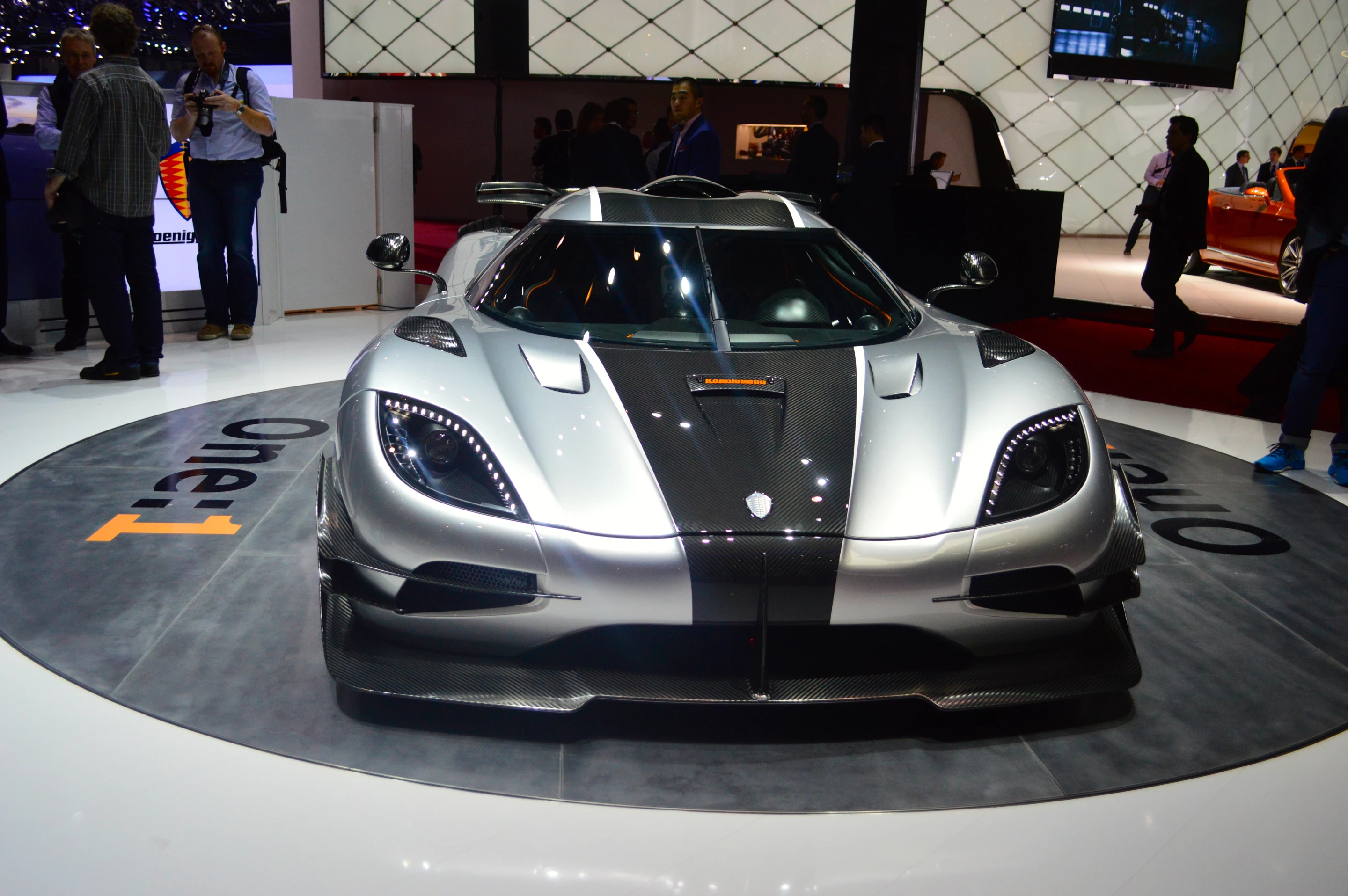 The Koenigsegg One:1 "megacar" (Photo: CC Weiss/Gizmag.com)