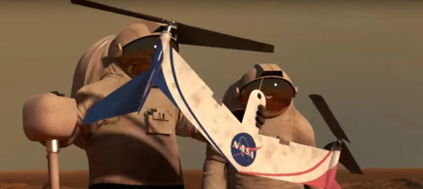 Drones could act as scouts for manned missions