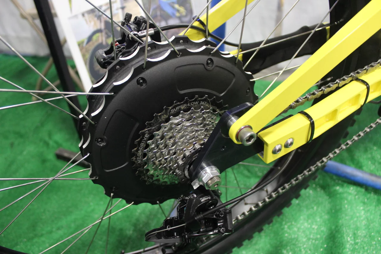 The base version of the Voltinator has a 750-watt rear hub motor