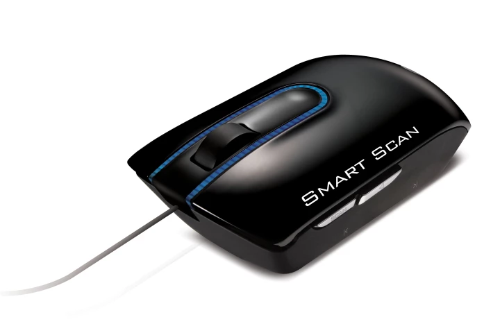 LG's LSM-100 mouse doubles as a scanner when holding down the Smart Scan button