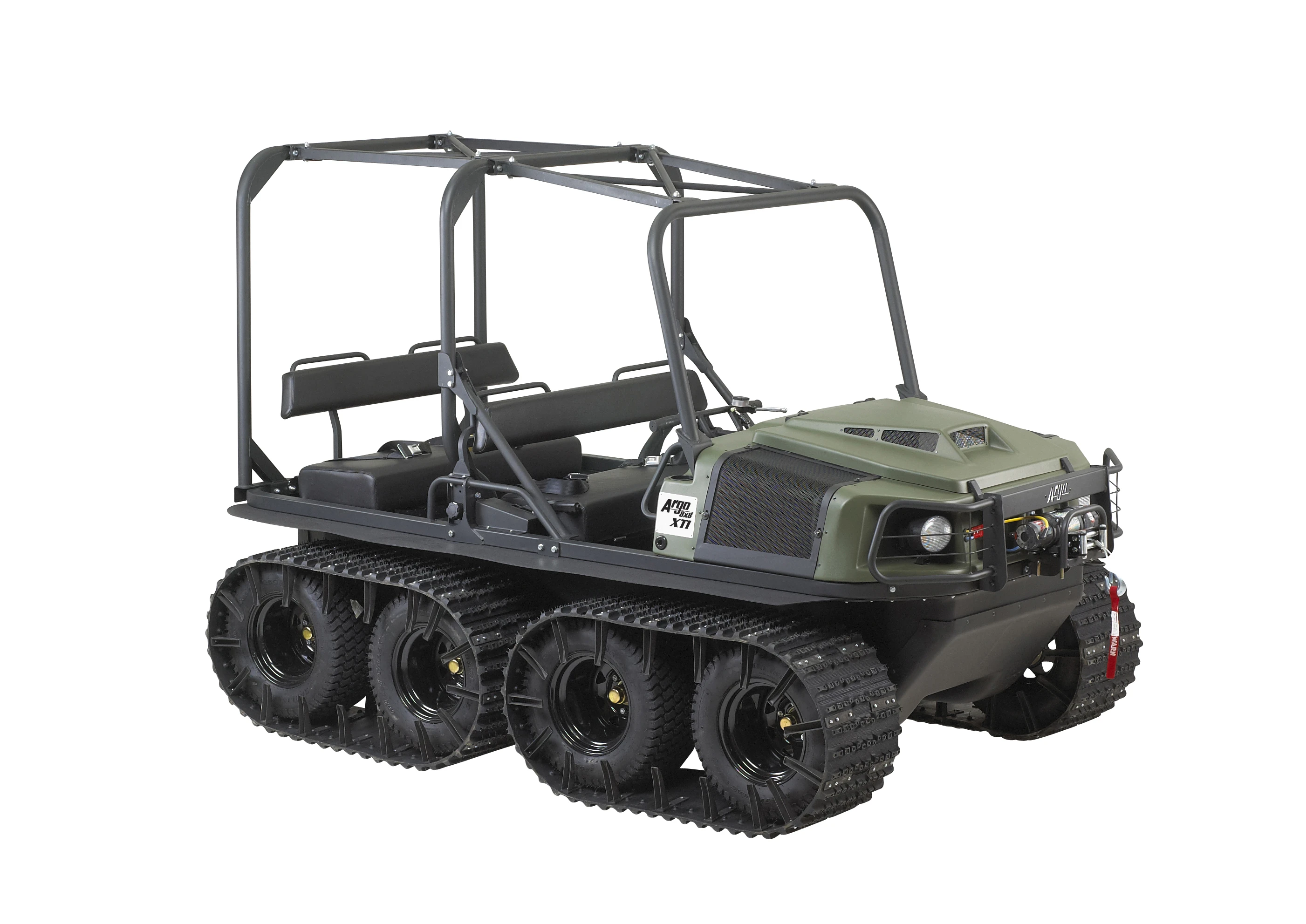 Launched earlier this year, the XTI is the latest ARGO amphibious vehicle