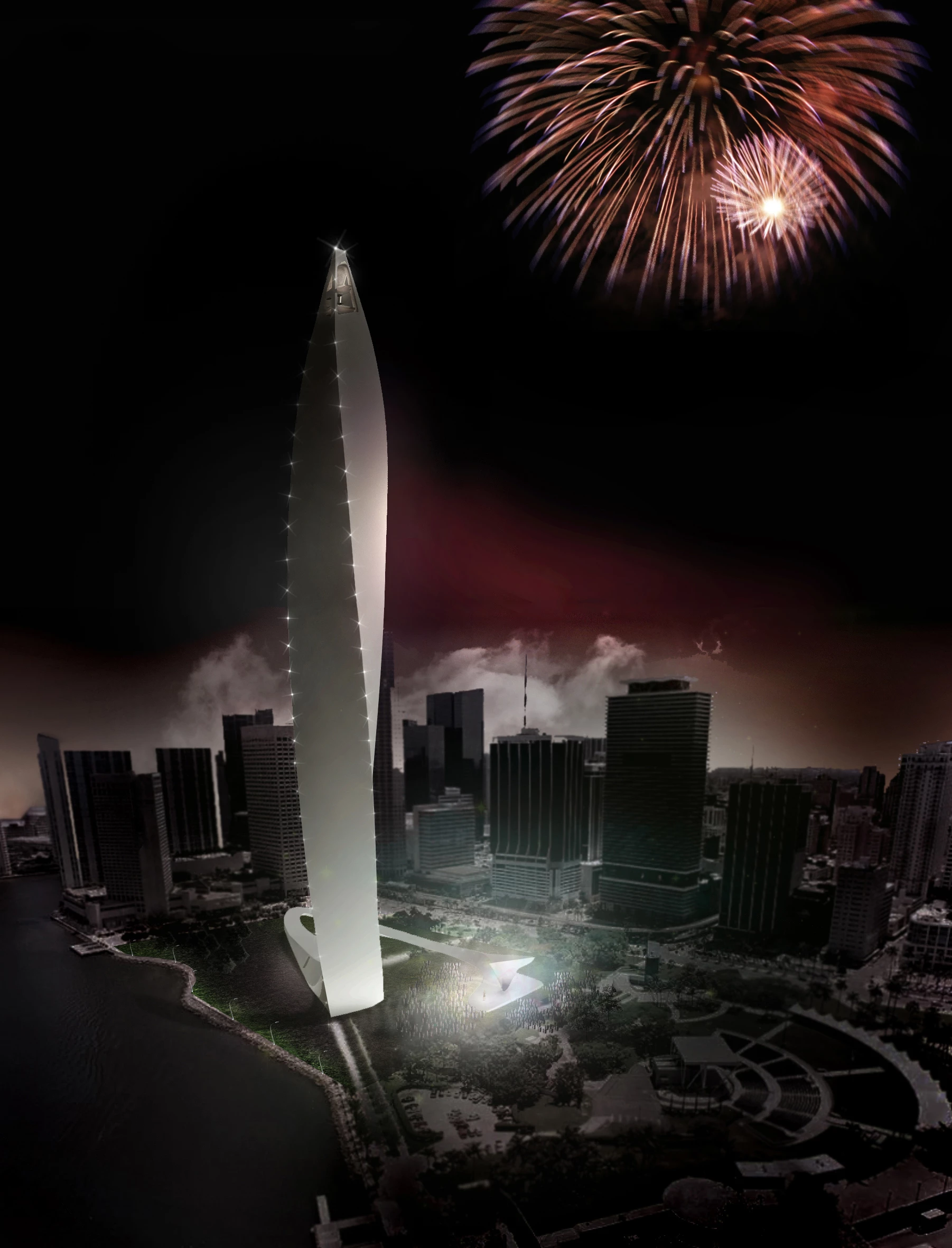 The building would be the tallest in the vicinity (Image: Alex Sandulescu)