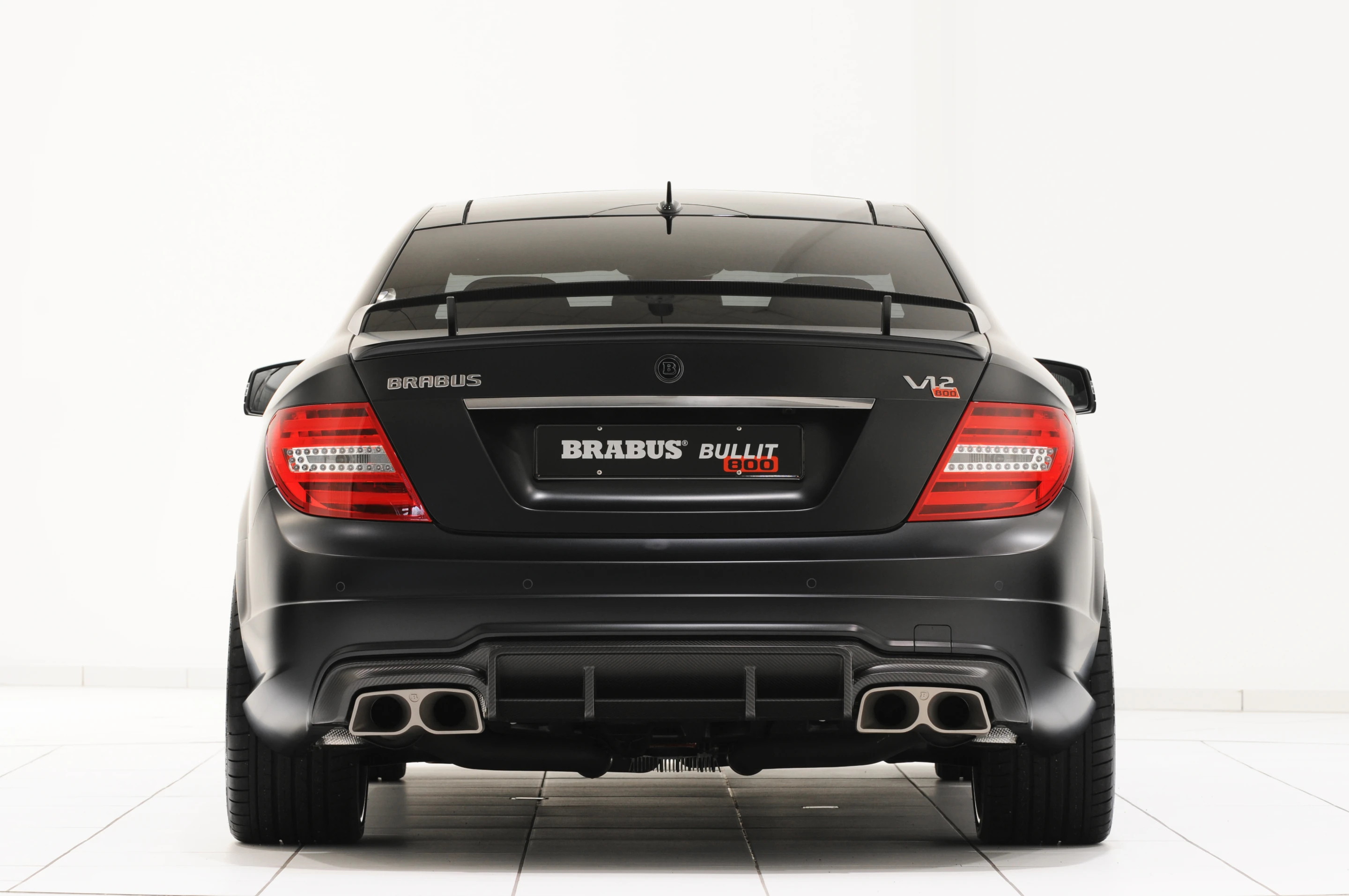 The BRABUS BULLIT Stealth Coupe 800