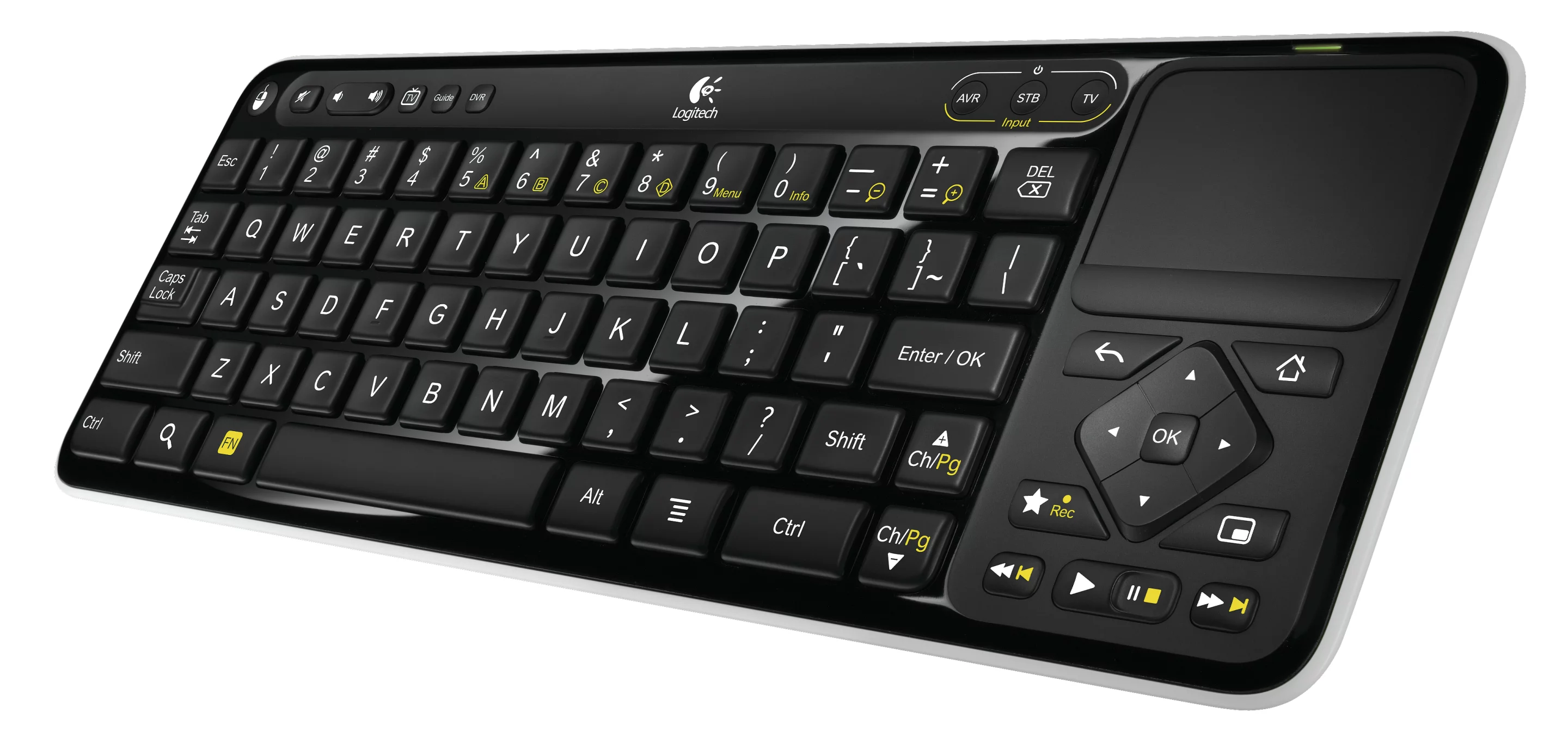 The Revue's keyboard controller