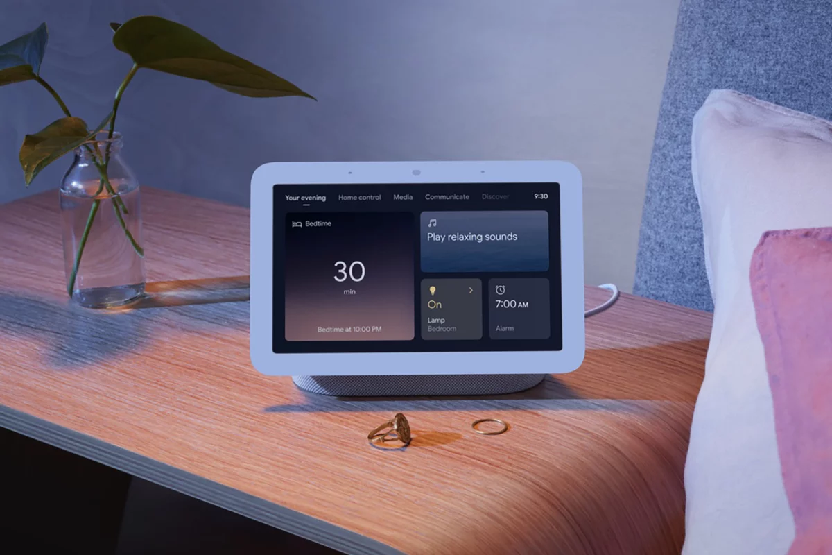 The new Nest Hub uses miniaturized radar technology to track your sleep patterns