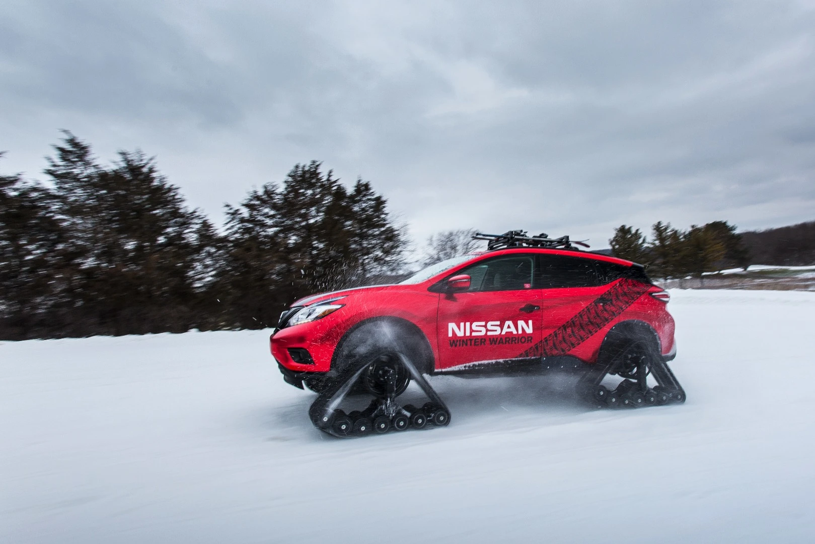 Nissan's Murano Winter Warrior charges forward