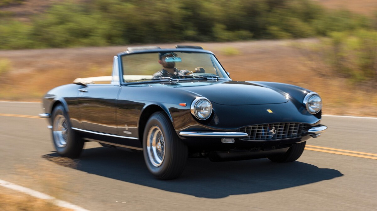 This 1969 Ferrari 365 GTS is one of only 20 built, making it one of the rarest road-going Ferrari Spider models. The quality of the car is also beyond question, having been a six-time FCA Platinum award winner. It sold for $3,602,500