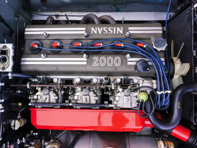 This 1970 Nissan Fairlady Z 432 might look like a 240Z Datsun/Nissan but it is indeed a Japanese domestic market 1970 Nissan Fairlady Z 432, incorporating the 160 hp, 24-valve, DOHC two liter six-cylinder engine and drivetrain of the first-generation GT-R - a car equally as legendary in its day as its distant descendant, Godzilla, is today. This is the holy grail of Z cars. Only around 400 were built and many have perished on the racetrack. Very few have escaped Japan where the car is understandably a legend.