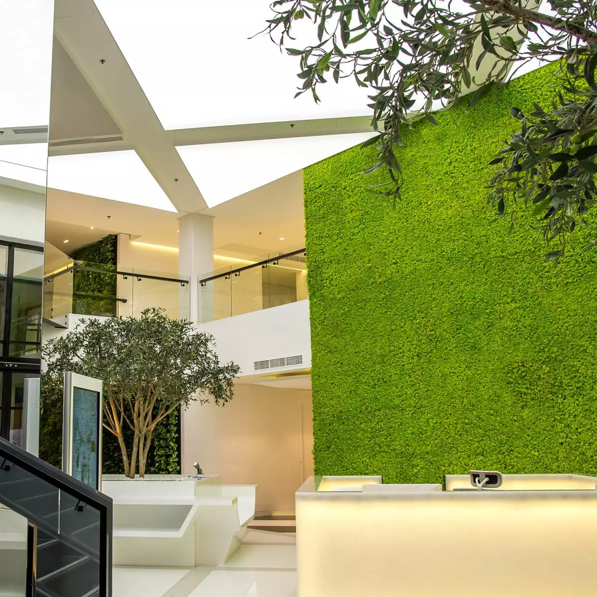 Italian design studio Benetti Home specializes in interior vertical gardens