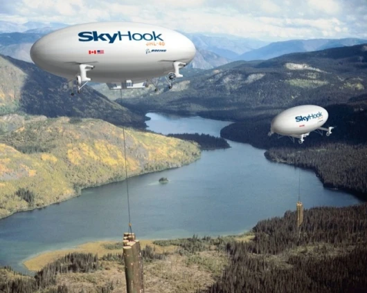 Skyhook's JHL-40 - the heavy lifter of the skies.