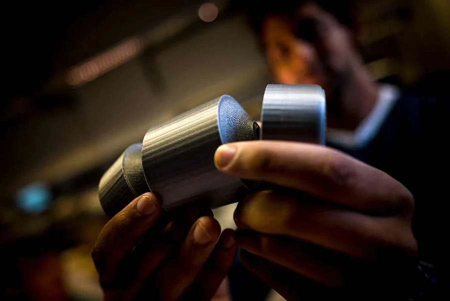The lunar brewery developed at UCSD is about the size of a soda can