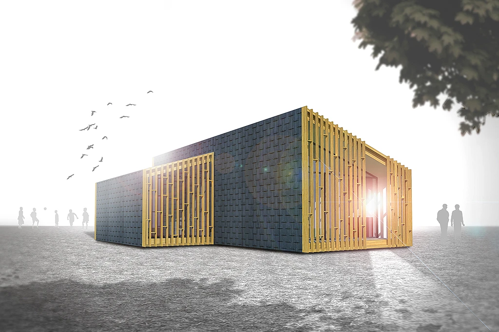 The Gomos modular system by Portugese architect Samuel Gonclaves