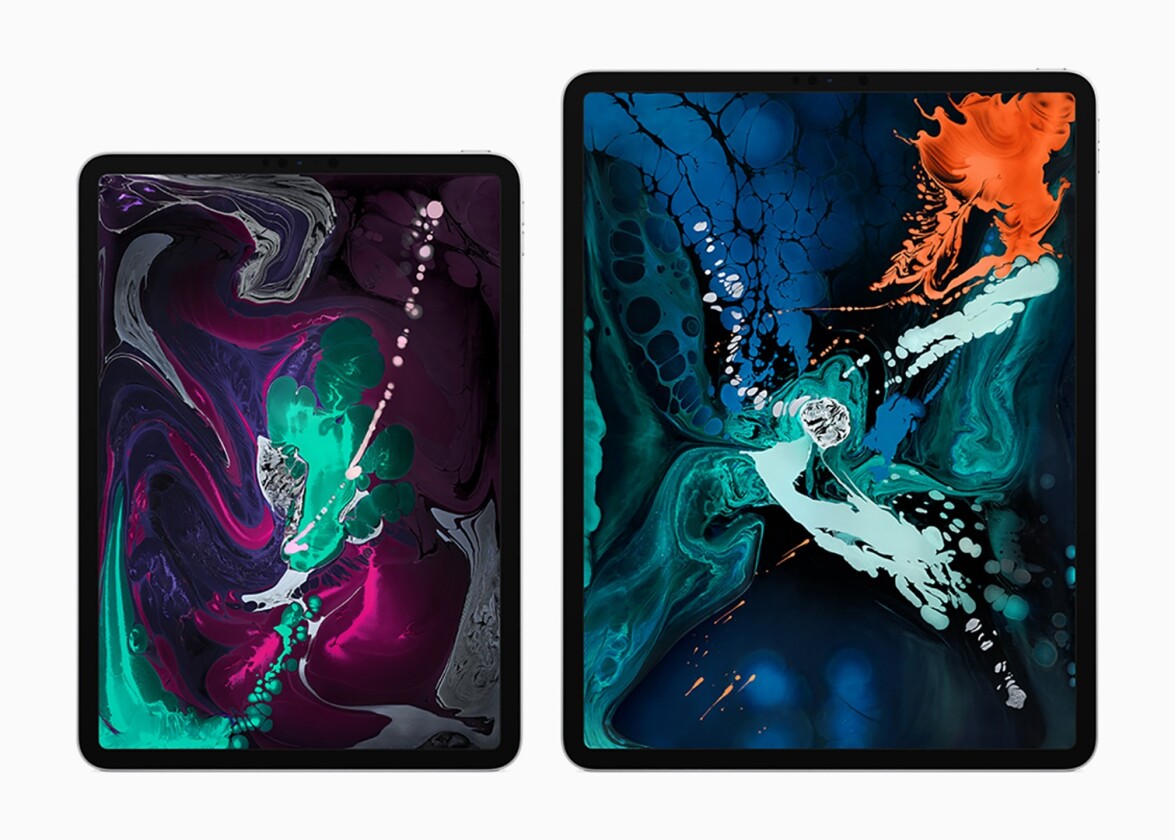 The new iPad Pro is available with an 11-inch or 12.9-inch display