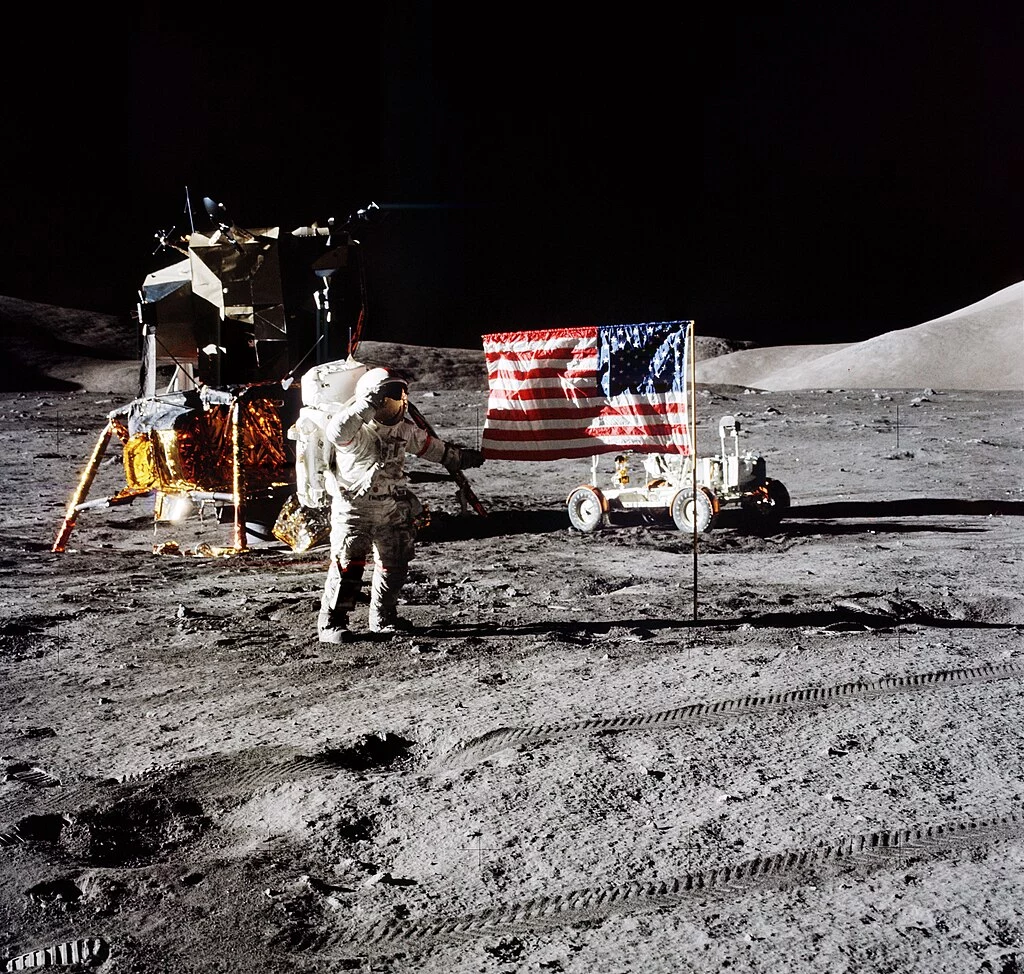 Mission Commander Gene Cernan of Apollo 17