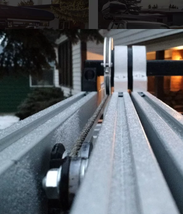 The RazerLift features an electric motor and cable system