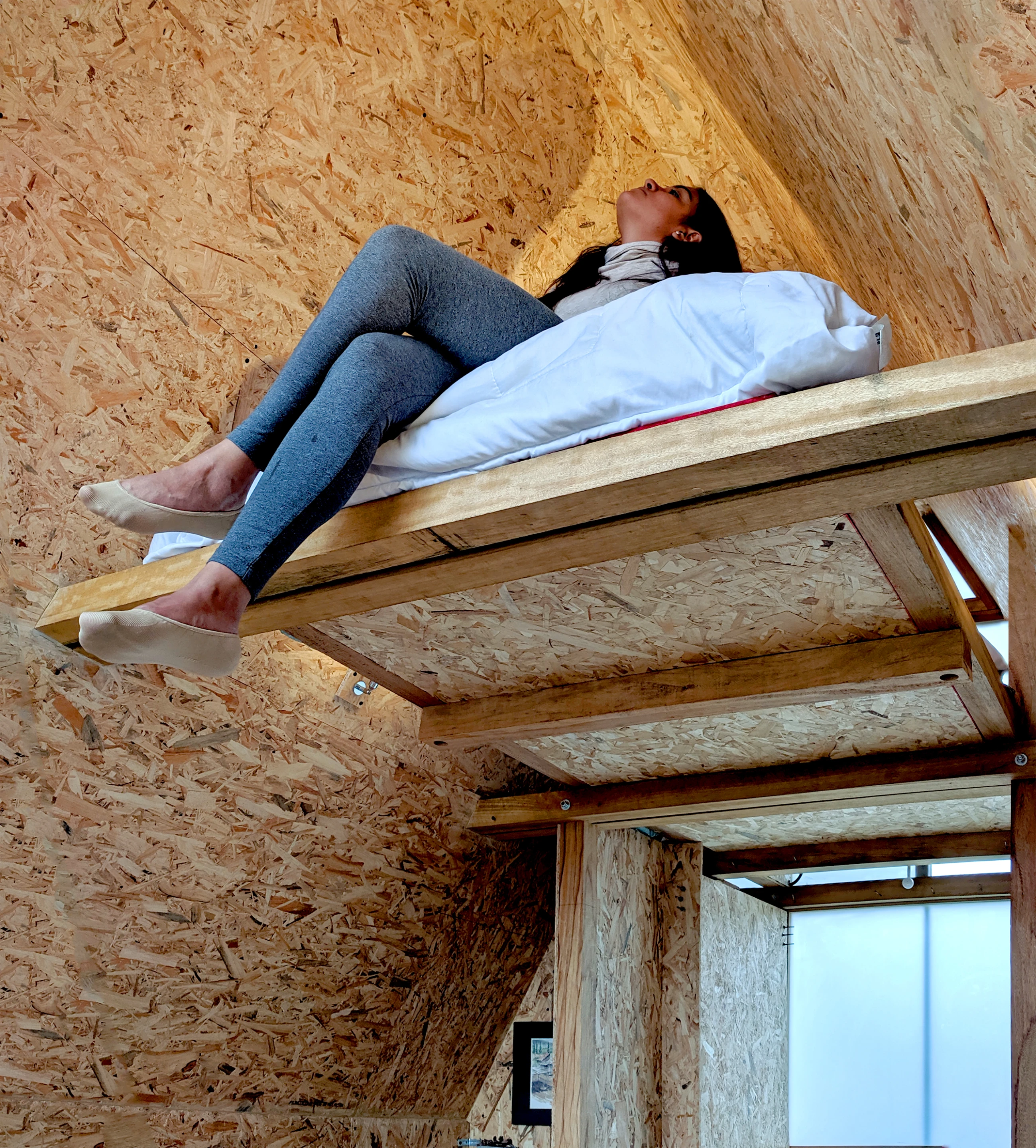 Casa Parásito has one sleeping area