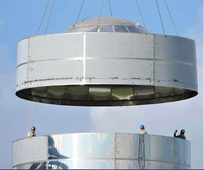The SpaceX team is busy pulling the pieces together for a bigger and higher-flying prototype of its Starship