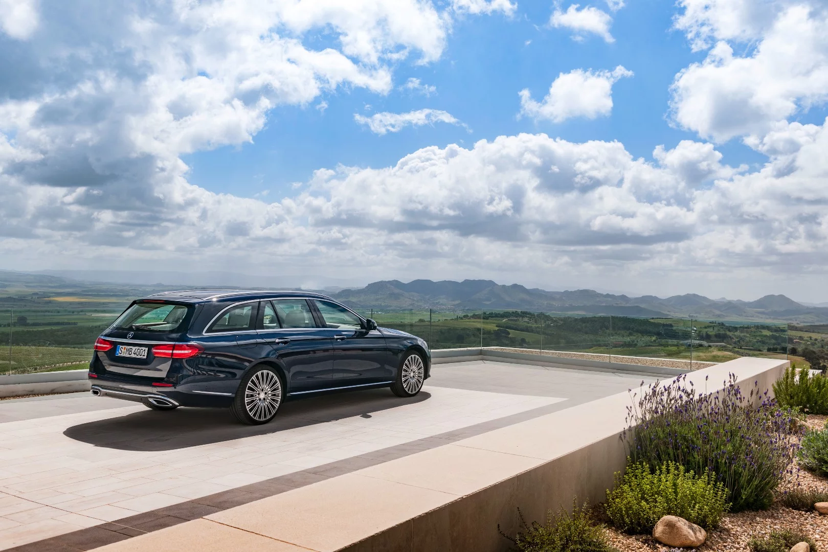 The E-Class looks like a shrunken S-Class from some angles