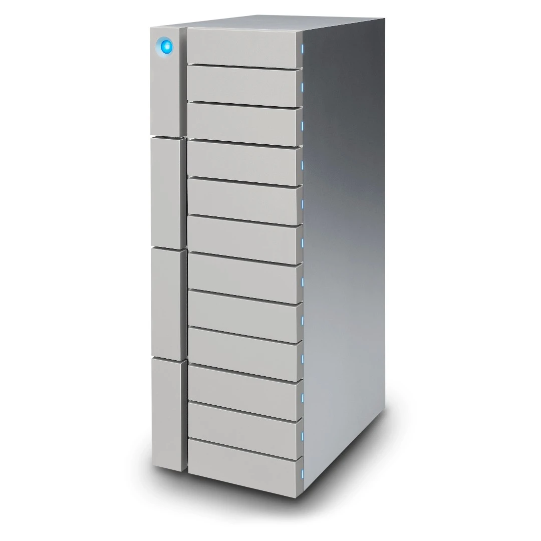 The tower has 12 7,200 rpm hard drives inside