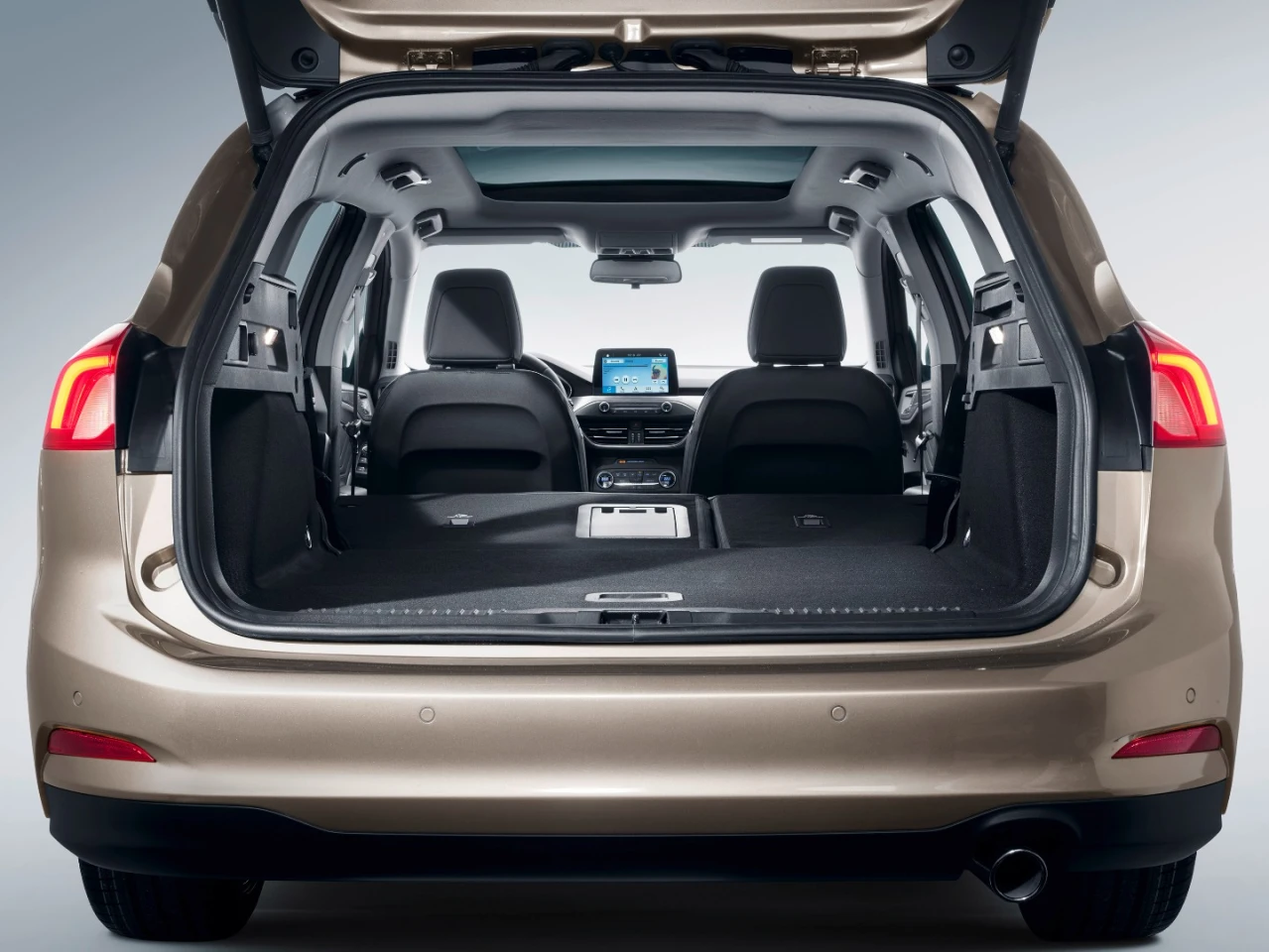 Ford Focus Titanium: plenty of room in the back