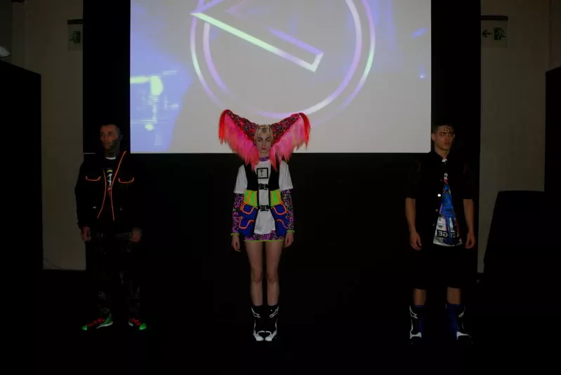 Cassette Playa brings augmented reality to the catwalk of the London Fashion Show