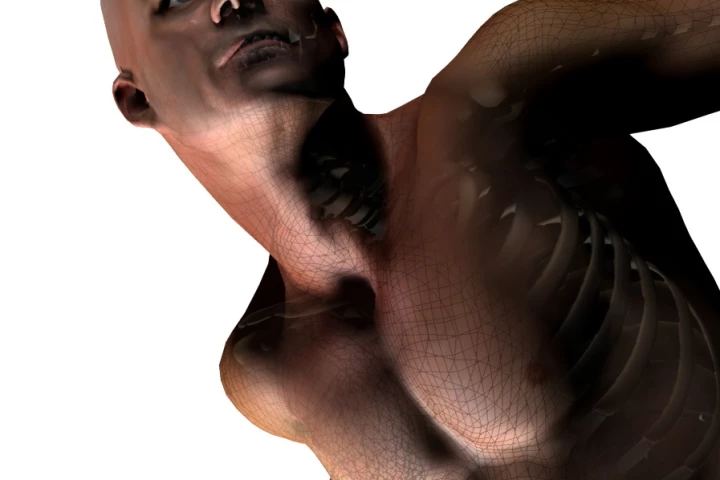 Santos, the biomechanically-correct avatar